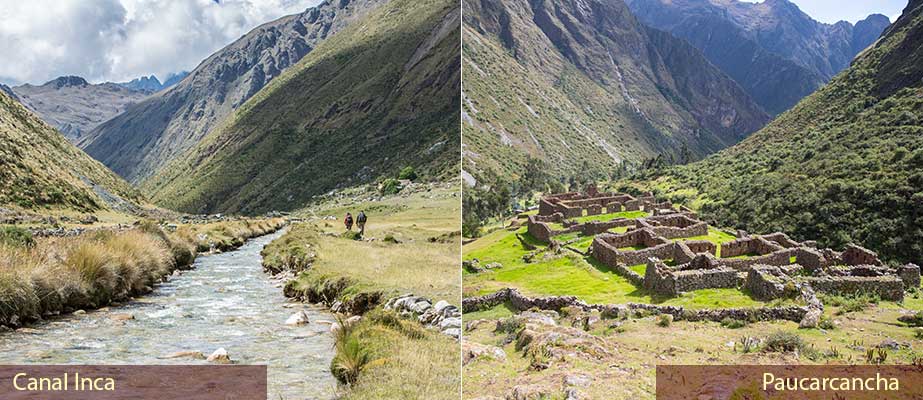 Day 4: Sisaypampa – Huayllabamba “Este día, la caminata de Salkantay se conectará con el camino Inca a Machupicchu