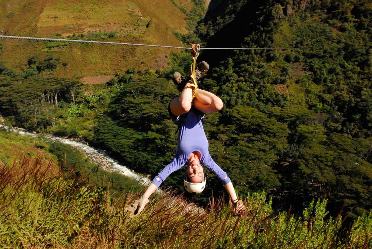 Day 2: Inca Trail by Llactapata “1st view Machupicchu” AND ZIPLINE